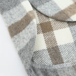 Brown Plaid Print Pocket Women Shacket