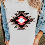 Letter Graphic Print Short Sleeve Tee