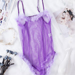 Villi Mesh Teddy Lingerie