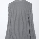 Button Pocket Knit Cardigan