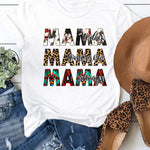 Letter Graphic Print Short Sleeve Tee