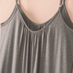 Spaghetti Straps Wide Leg Pocketed Jumpsuits