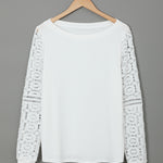Lace Long Sleeve Top
