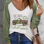 Leopard Print Patchwork Mesh Long Sleeve Top