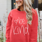 Letter Desert Hat Print Long Sleeve Black Sweatshirt