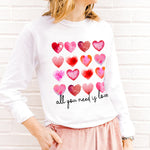 Letter Desert Hat Print Long Sleeve Black Sweatshirt