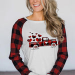 Buffalo Plaid Long Sleeve Sweatshirt