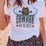 Letter Graphic Print Short Sleeve Tee