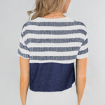 Stripes Colorblock T-shirt