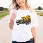 Merry Christmas Santa Clause Print Short Sleeve Graphic Tee