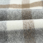 Brown Plaid Print Pocket Women Shacket