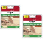 Weiman Almond Magic Tub and Floor Caulk Strip - 2 Pack