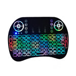 Mini 2.4GHz Wireless Backlit Keyboard Portable Hand-Held with Touchpad & Backlight Keyboards for PC / Smart TV /Android TV Box 1pcs/lot