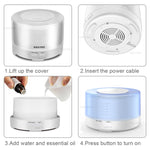 KBAYBO Aroma Ultrasonic air Humidifier 500ml Remote Control Essential Oil diffusers LED Light mist maker Aromatherapy