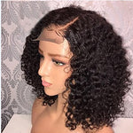 Curly Bob Lace Front Wigs For Women Curly Lace Front Wig 360 Lace Frontal Wig Brazilian Curly Human Hair Wigs