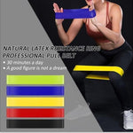 US STOCK, 5pcs/lot resistance bands set Pull Rope 5 Levels exercise equipment Strength Fitness Rubber Loops bodybuilding band FY7008
