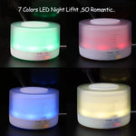KBAYBO Aroma Ultrasonic air Humidifier 500ml Remote Control Essential Oil diffusers LED Light mist maker Aromatherapy