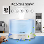 KBAYBO Aroma Ultrasonic air Humidifier 500ml Remote Control Essential Oil diffusers LED Light mist maker Aromatherapy