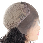 Peruvian Short Bob Deep Wave Curly Wig Deep Curly Bob Wig Short Wigs Indian Kinky Curly Human Hair Lace Front Wigs Brazilian Human Hair Wigs