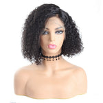 Peruvian Short Bob Deep Wave Curly Wig Deep Curly Bob Wig Short Wigs Indian Kinky Curly Human Hair Lace Front Wigs Brazilian Human Hair Wigs