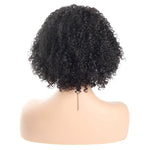 Peruvian Short Bob Deep Wave Curly Wig Deep Curly Bob Wig Short Wigs Indian Kinky Curly Human Hair Lace Front Wigs Brazilian Human Hair Wigs