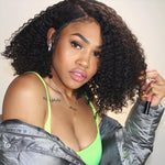 Peruvian Short Bob Deep Wave Curly Wig Deep Curly Bob Wig Short Wigs Indian Kinky Curly Human Hair Lace Front Wigs Brazilian Human Hair Wigs