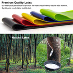 US STOCK, 5pcs/lot resistance bands set Pull Rope 5 Levels exercise equipment Strength Fitness Rubber Loops bodybuilding band FY7008